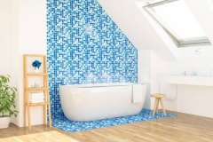 Blue bathroom designs