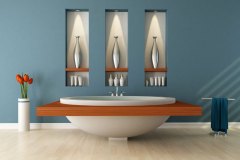 Blue bathroom designs