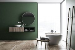 Green bathroom designs
