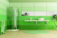 Green bathroom designs