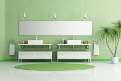 Green bathroom designs