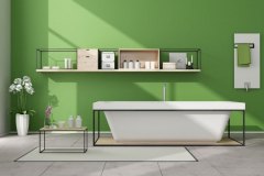 Green bathroom designs