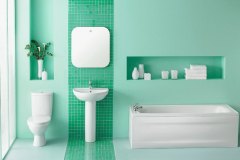 Green bathroom designs