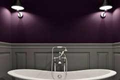 Purple bathroom designs