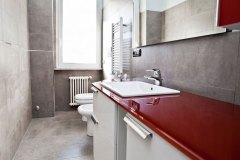 Red bathroom designs