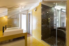 Yellow bathroom designs