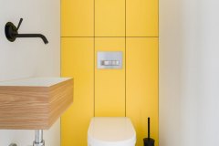 Yellow bathroom designs